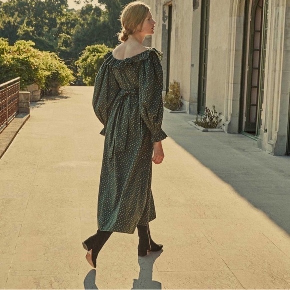 Doen Zarina Dress in Forest Parc Monceau - Picture 4 of 10